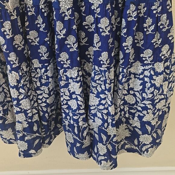 Soft surroundings tiered floral dress size small - Picture 3 of 7